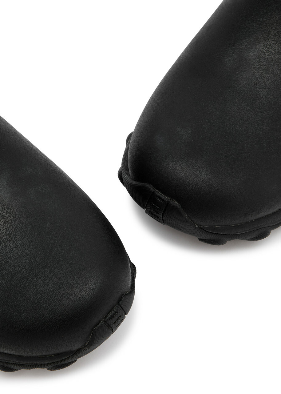 Givenchy Bogs Rubber Ankle Boots Black