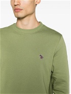 PS PAUL SMITH - Zebra Logo Cotton Sweatshirt