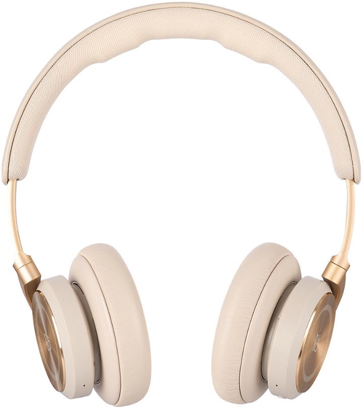 Photo: Bang & Olufsen Gold Beoplay HX Headphones
