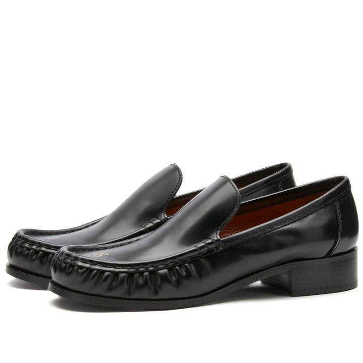 Photo: Acne Studios Women's Babi Due Loafer Shoes in Black