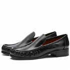 Acne Studios Women's Babi Due Loafer Shoes in Black