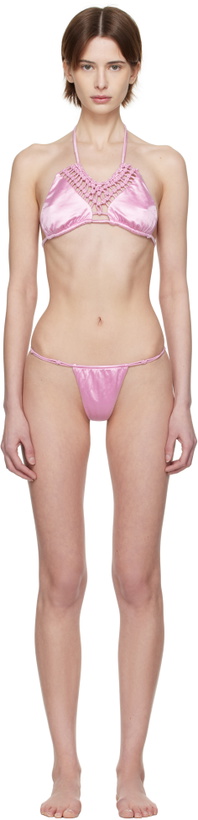 Photo: Isa Boulder Pink 'Pearl on the Beach' & Knot Bikini