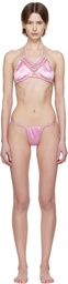 Isa Boulder Pink 'Pearl on the Beach' & Knot Bikini
