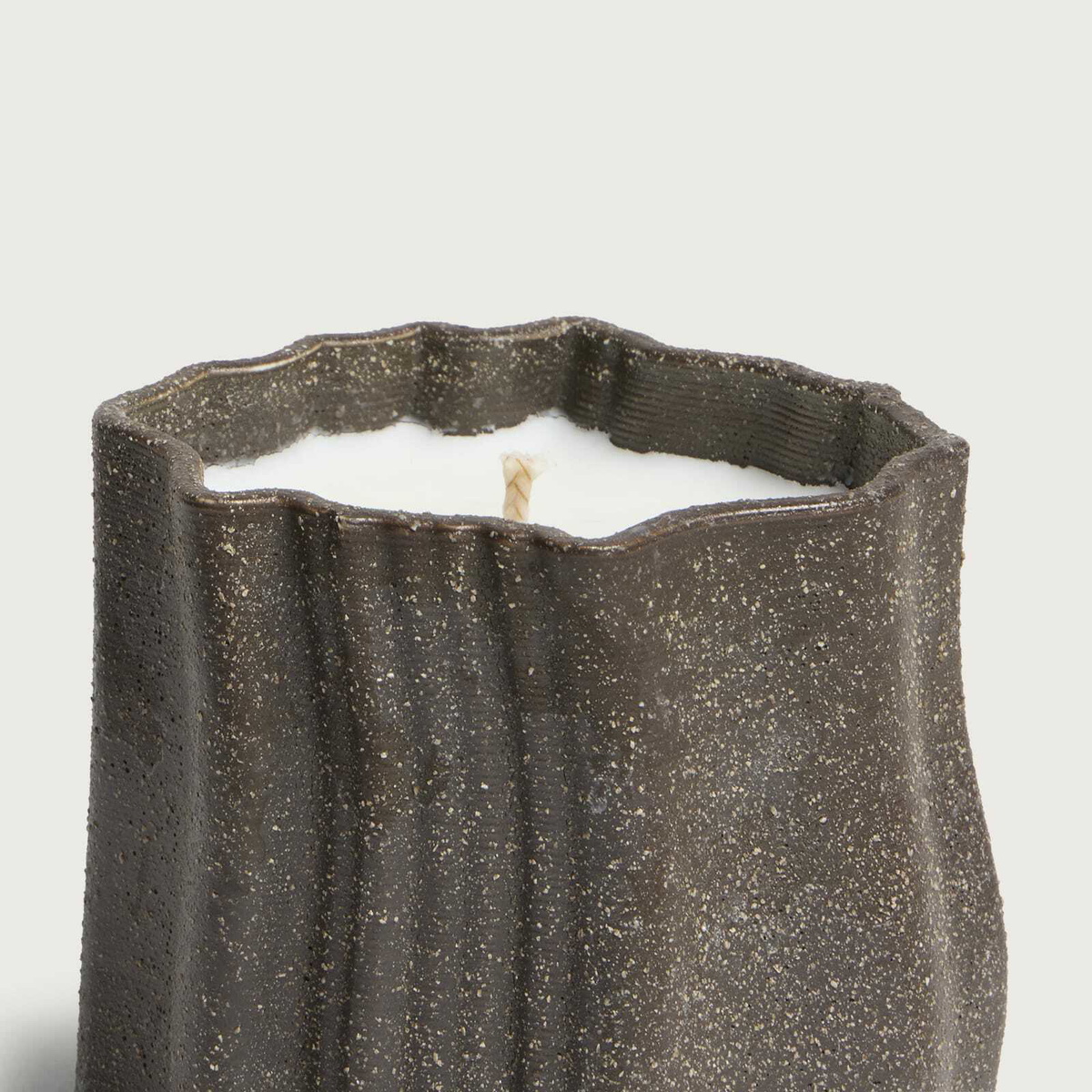 ferm LIVING Rylith Scented Candle in Dark Brown