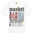 MARKET Men's Random Workshop Think Tank T-Shirt in White