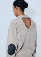 Acne Studios Open Back Wool Knit