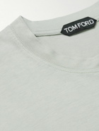 TOM FORD - Lyocell and Cotton-Blend Jersey T-Shirt - Gray