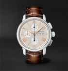 Montblanc - Star Legacy Automatic Chronograph 43mm Stainless Steel and Alligator Watch, Ref. No. 126080 - White