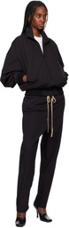 Fear of God Black Nylon Track Jacket
