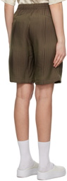 NEEDLES Brown Striped Shorts