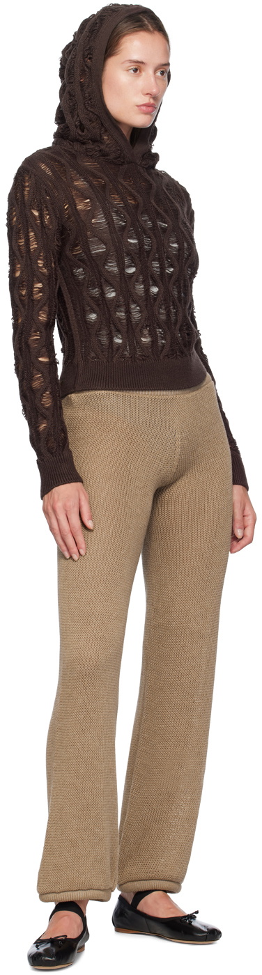 Isa Boulder Beige Isabella Straight Lounge Pants