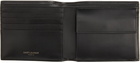 Saint Laurent Black Tiny Monogram East/West Wallet