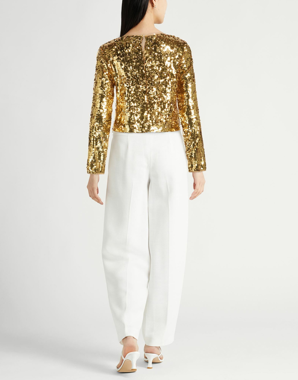 Jucca Womens Top in Gold