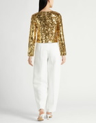 Jucca Womens Top in Gold
