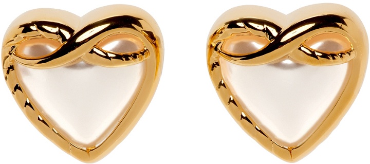 Photo: S_S.IL Gold Everyday Heart Earrings
