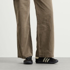Adidas x Wales Bonner Karintha Lo Satin Sneaker in Core Black/Dark Brown/Cream White