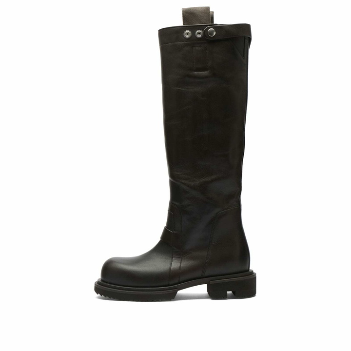 Photo: Rick Owens Women's Knee High Boots in Grease