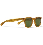 Garrett Leight California Optical - Brooks X D-Frame Acetate Sunglasses - Brown