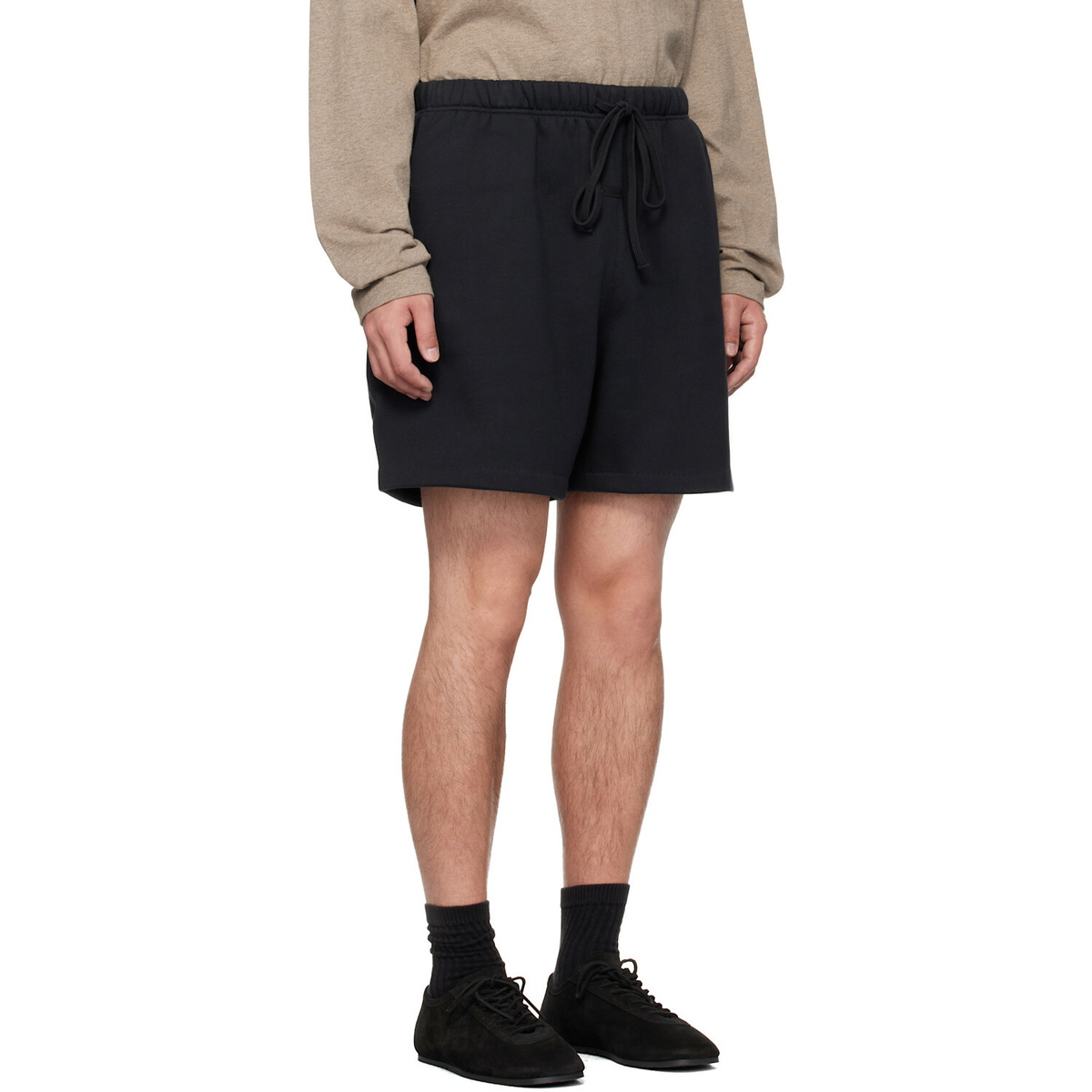 Fear of God ESSENTIALS Black Classic Sweat Shorts