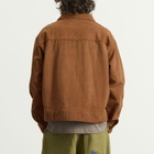Story mfg. Men's Hand Embroidered Wander Jacket in Bark Brown