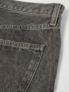 AGOLDE - 90's Straight-Leg Distressed Jeans - Gray