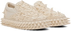 Doublet White Porcupine Sneakers