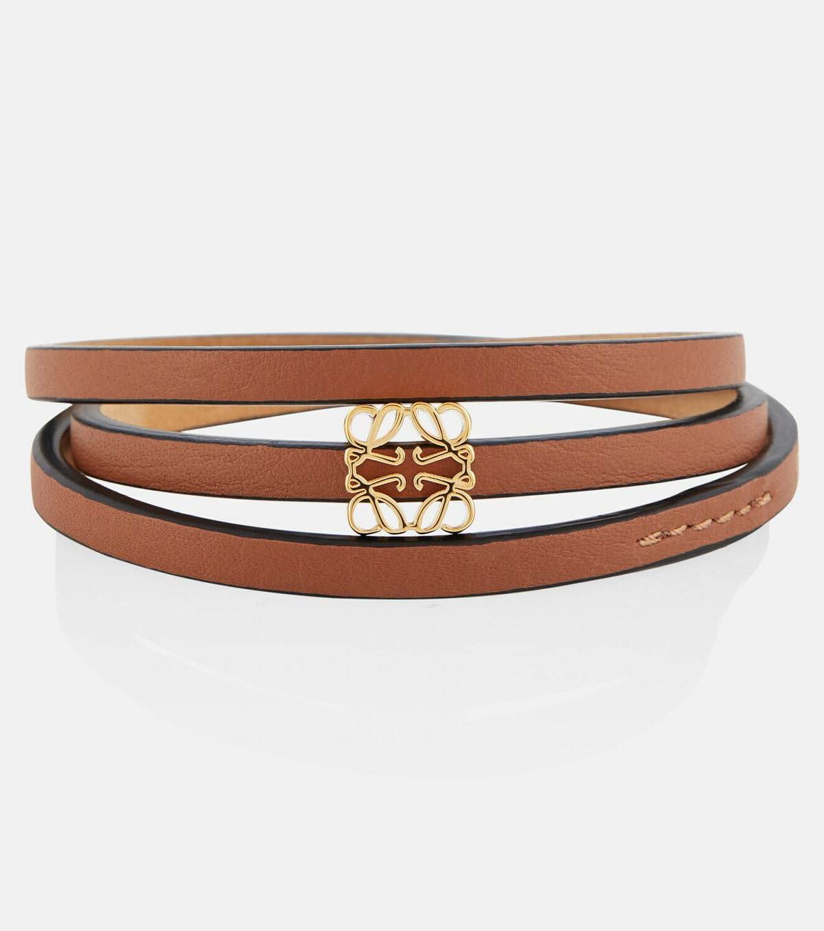 Loewe Tan Small Slap Bracelet Loewe