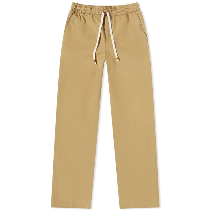 Photo: Gucci Logo Cotton Canvas Drawstring Pant