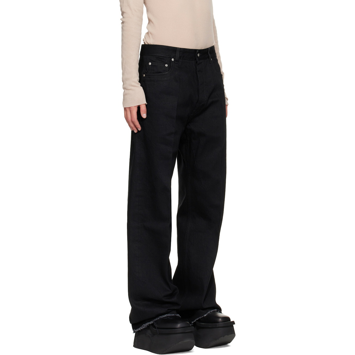 Rick Owens Black Tower Geth Jeans