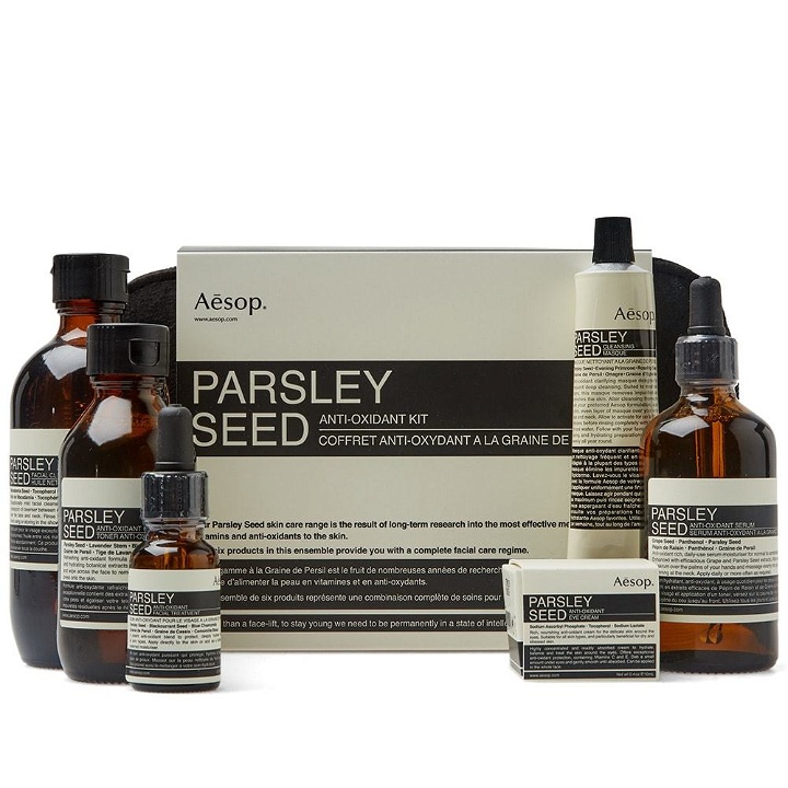 Photo: Aesop Parsley Seed Anti-Oxidant Kit