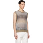 Andersson Bell Beige Cut and Sew Knit Vest