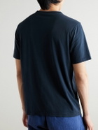 Hartford - Lyocell and Cotton-Blend Jersey T-Shirt - Blue