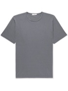Mr P. - Garment-Dyed Organic Cotton-Jersey T-Shirt - Gray