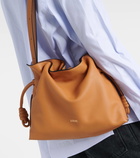 Loewe Flamenco nappa leather clutch bag