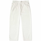 Adidas Men's Basketball Velour Sweat Pant in Cloud White