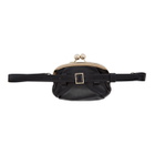 Charlotte Olympia Black Poe Belt Purse