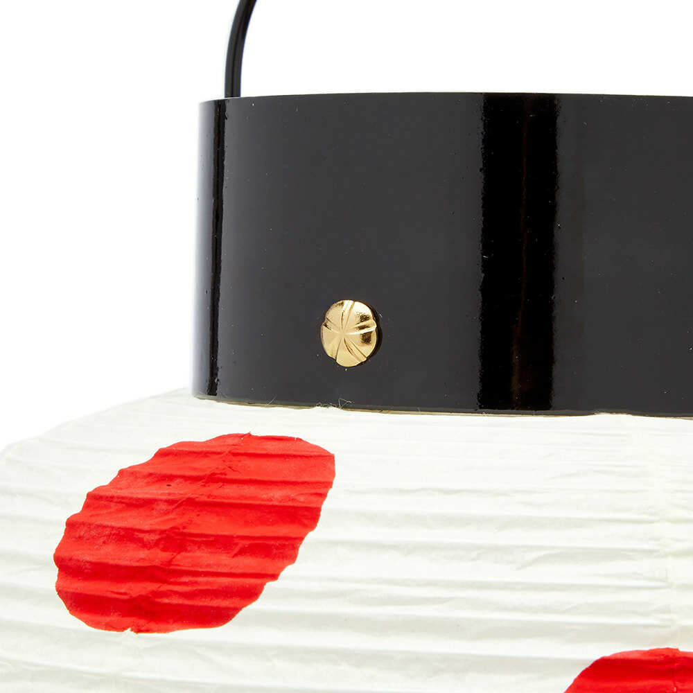 BEAMS JAPAN Paper Lantern - Polka Dot in Red