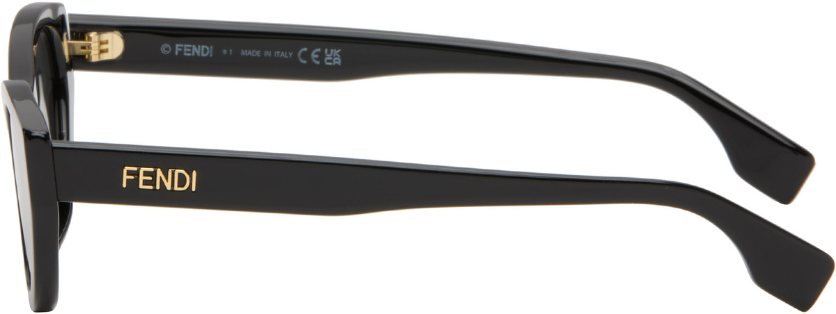 Fendi Black Lettering Sunglasses