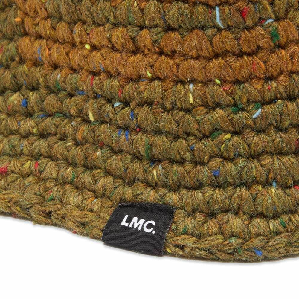 LMC Men's Spiral Crochet Bucket Hat in Olive LMC