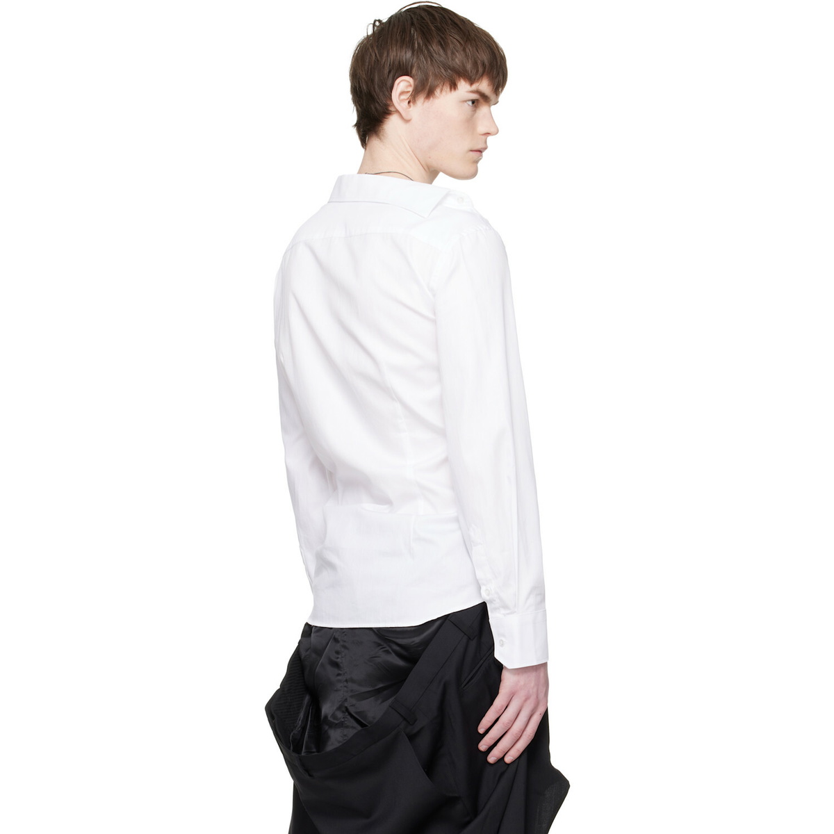 HODAKOVA White Asymmetric Shirt