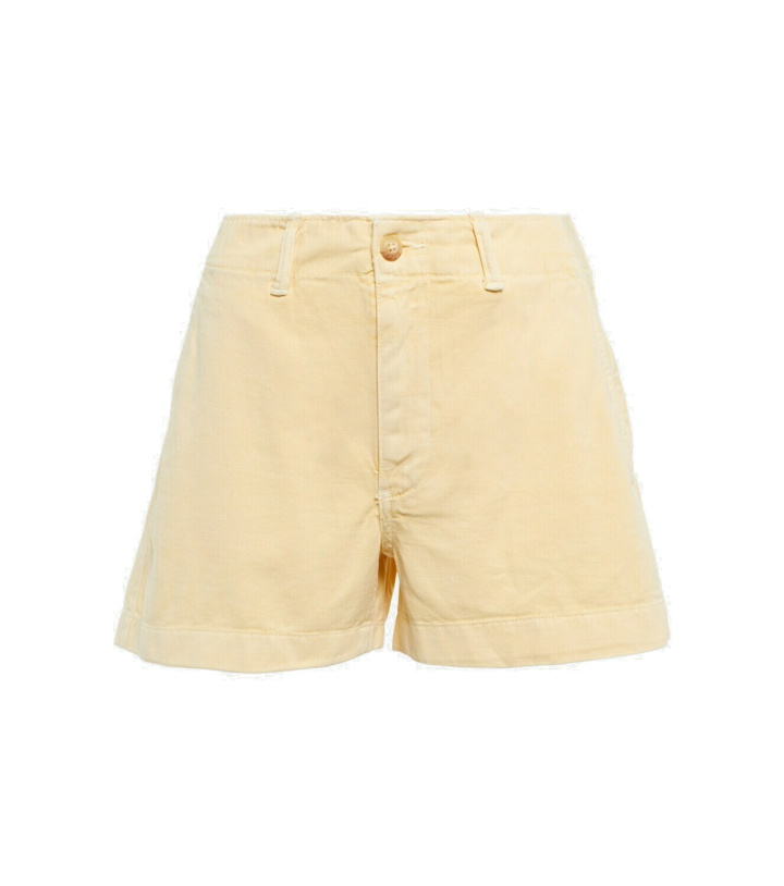 Photo: Polo Ralph Lauren - Mid-rise cotton shorts