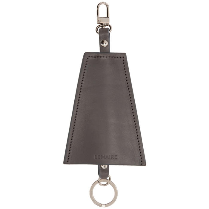 Lemaire Grey Triangle Keychain
