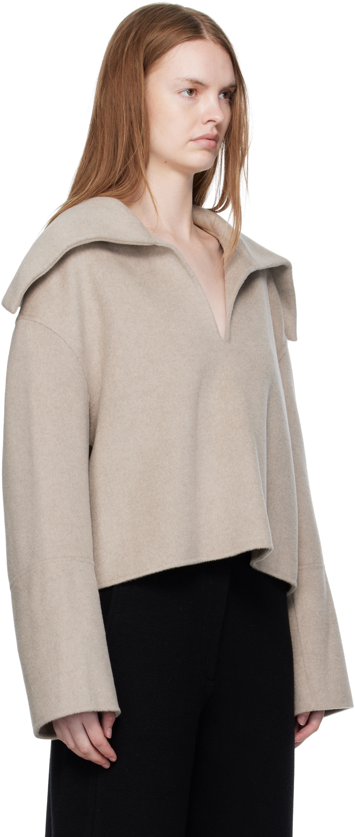 Nanushka Gray Maxe Sweater