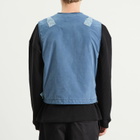 Stone Island Men's David Light Indigo-TC Vest in Indigo