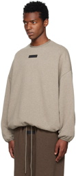 Fear of God ESSENTIALS Gray Elasticized Sweatshirt