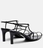 Jil Sander Cage leather sandals