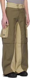 Charlie Constantinou Khaki 66°North Edition Zip-Off Shell Cargo Pants
