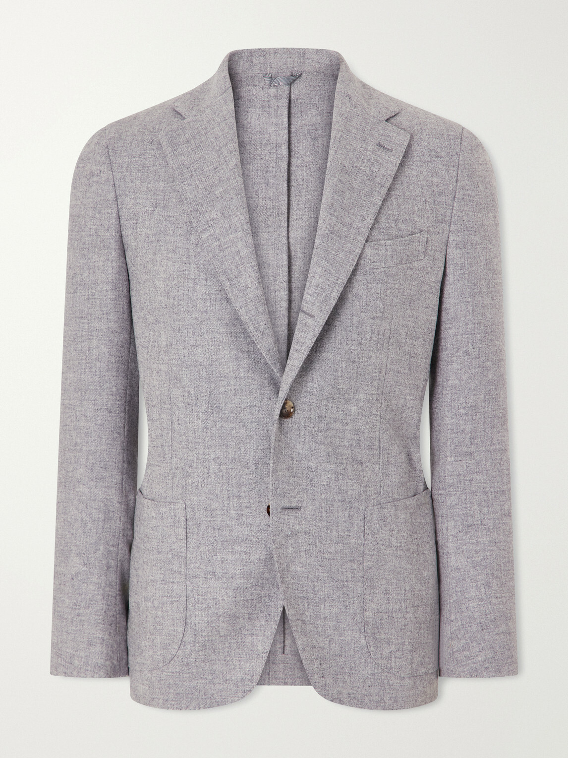 De Petrillo - Posillipo Wool and Cashmere-Blend Blazer - Gray