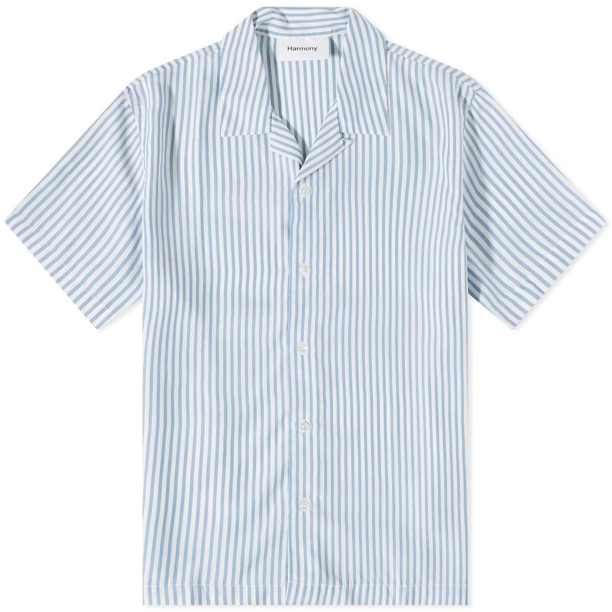 Harmony Men's Christophe Vacation Shirt in Striped Harmony