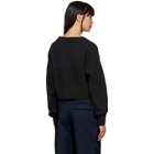 3.1 Phillip Lim Grey Lofty V-Neck Sweater